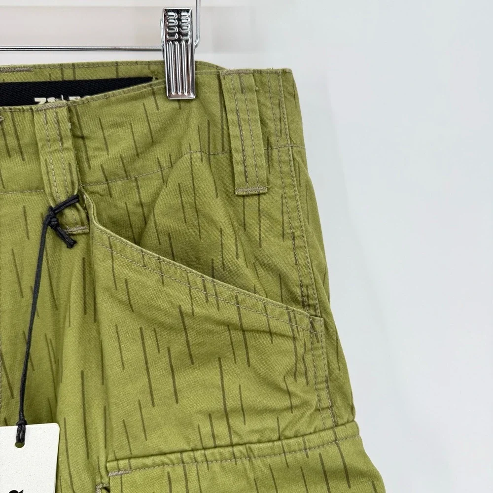 NEW G-Star Raw Mens 31/32 Cargo Pants 3D Regular Tapered Mayfly Rain Camo Green‎